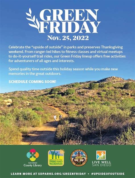 Enjoy San Diego County parks for free on 'Green Friday'